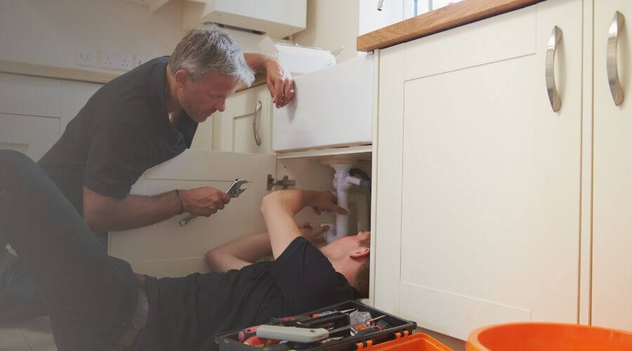 Professional burst pipe repair services in Marietta, TX